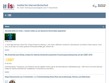 Tablet Screenshot of internet-sicherheit.de
